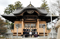 双葉　初発神社再建