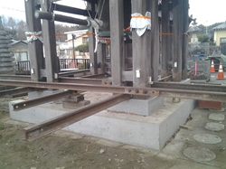 保泉寺　鐘楼移設工事