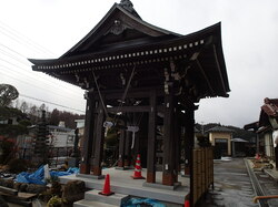 保泉寺　鐘楼移設工事