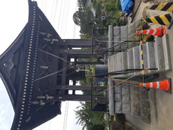 保泉寺　鐘楼移設工事