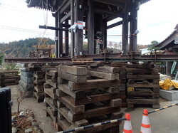 保泉寺　鐘楼移設工事